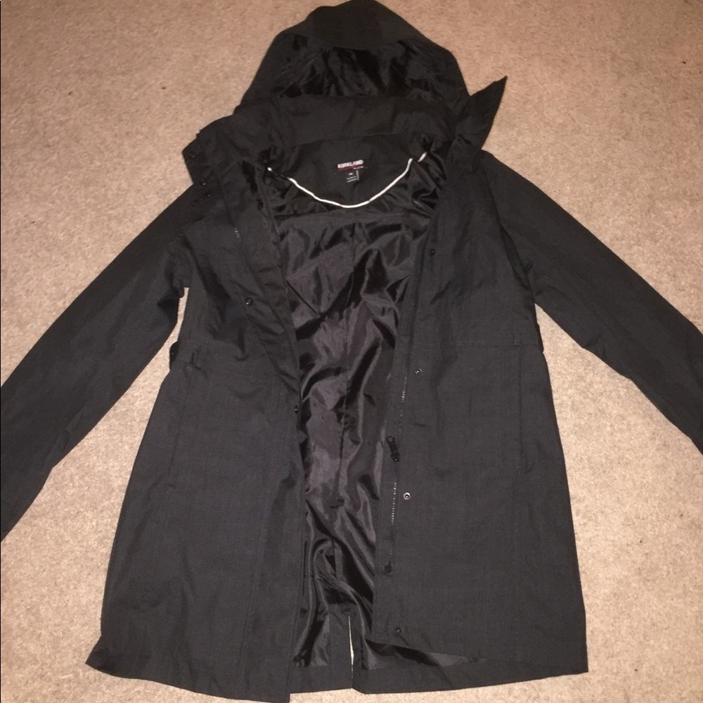 Rain trench coat